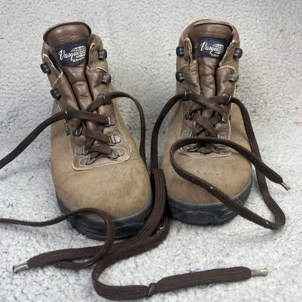 Vasque Sundowner 7530 Brown Gore-Tex Leather Hiking Boots Men's 7 1/2 M